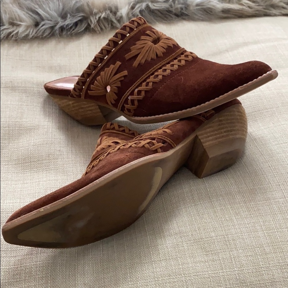 EUC Jeffrey Campbell mules size 9.5 - Picture 4 of 4